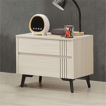 【Homelike】 喜家居二抽床頭櫃(2542)