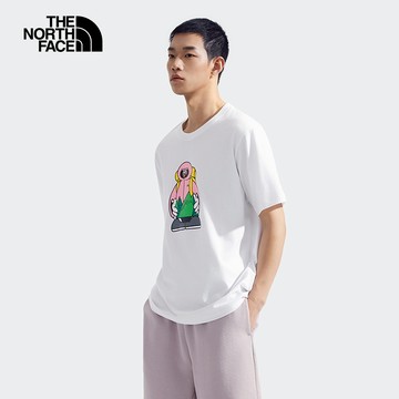 男女款白色純棉短袖T恤｜8GYZFN4