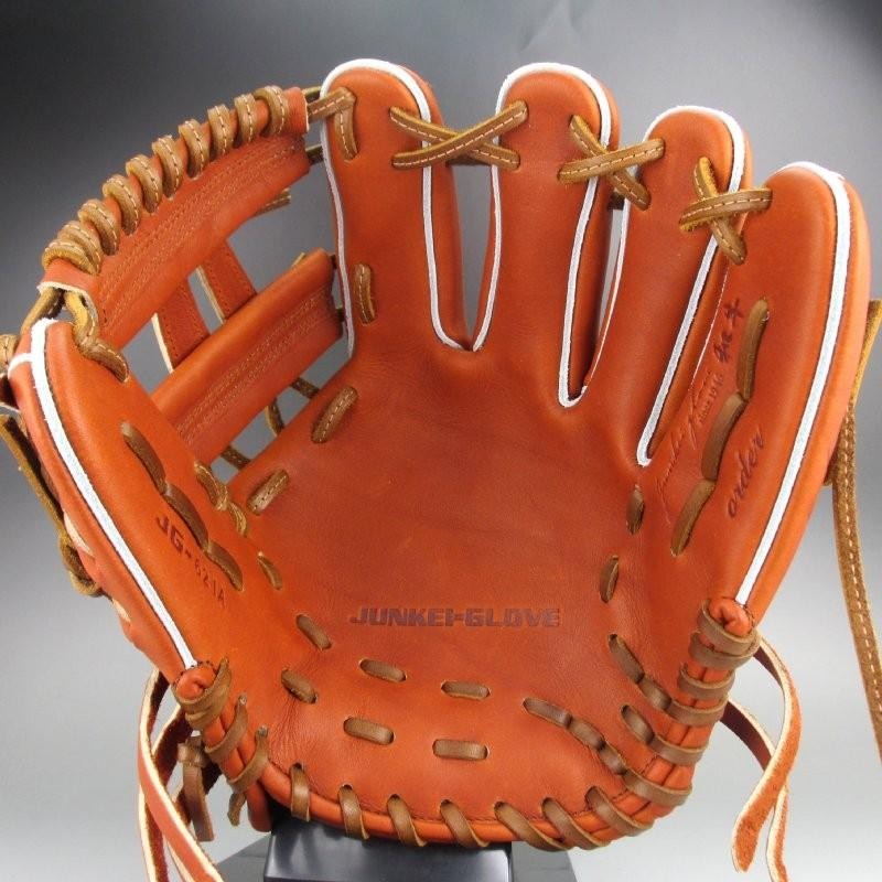 【新品】ジュンケイ 硬式内野手用グラブ セレクト和牛 レザーエンブレム 限定品 新品】ジュンケイ 硬式内野手用グラブ セレクト和牛 レザー