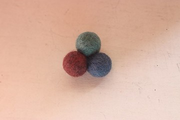 天然植物染 小球別針 藍染 蘇木 薑黃 訂製款