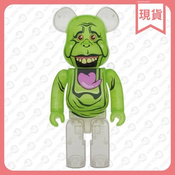 BEARBRICK SLIMER (GREEN GHOST) 魔鬼剋星 史萊姆 1000％