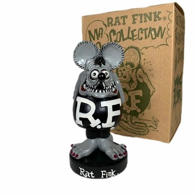 RAT FINK ラットフィンク 【men242AH】 NODDING DOLL GRAY LARGE