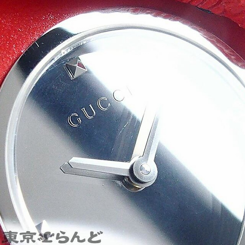 返品可 グッチ GUCCI ルマルシェデメルヴェイユ シークレット 時計 腕時計 ボーイズ クォーツ式 レッド 赤 キャット 146.4  YA146409 展示未使用 101600619 | LINEブランドカタログ