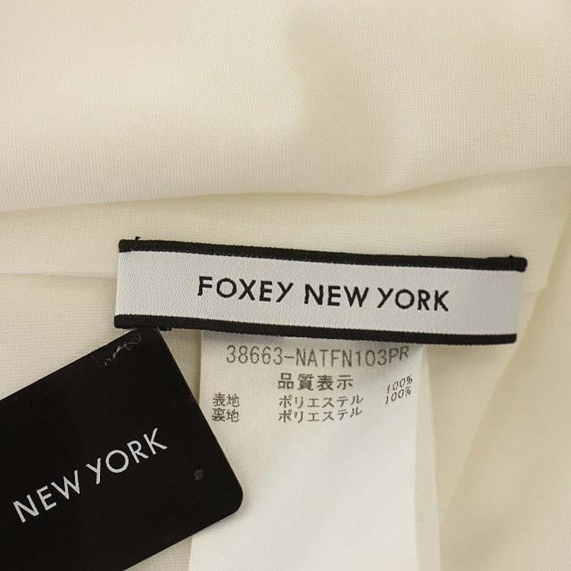 未使用品 フォクシーニューヨーク FOXEY NEW YORK バルーンスリーブ