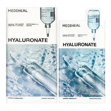 【MEDIHEAL】透明質酸保濕精華面膜 10片