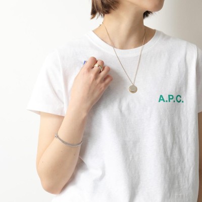 APC A.P.C. アーペーセー ネックレス collier eloi double medaille ...