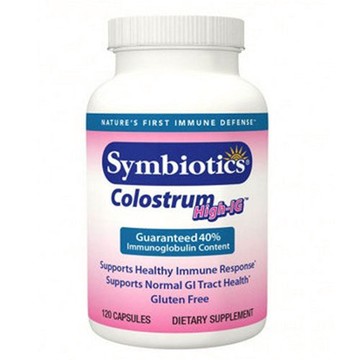 Colostrum 40% Highig 120 Caps by Symbiotics