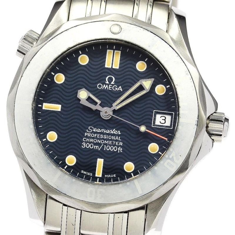 オメガ OMEGA 2551.80 シーマスター 300 デイト 自動巻き ボーイズ 