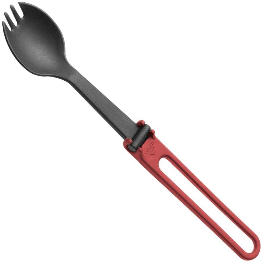 MSR FOLDING CAMPING SPORK,RED