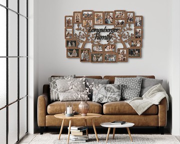 大相框拼貼 大相框 家譜拼貼 定制拼貼