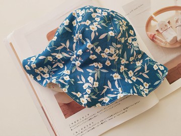 【5日內出貨】鬆緊花瓣帽 雙面嬰兒帽 寶寶帽 漁夫帽 嬰兒帽