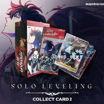 『現貨』羊蛋蛋 官方 盒玩 正版 Solo Leveling 我獨自升級 崛起 第二彈 動漫 收藏卡 卡牌 卡片 公仔