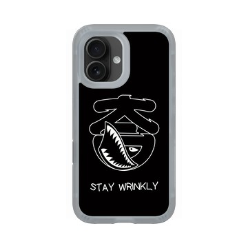iPhone 16 AirX 流變灰 - KID - STAY WRINKLY-鯊魚KID款