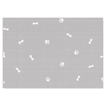 MH家居 寵物地墊  1個  200 x 135 x 0.9cm  汪汪足跡