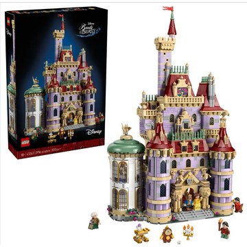 【小天使玩具團購】(現貨) LEGO 43263 美女與野獸城堡