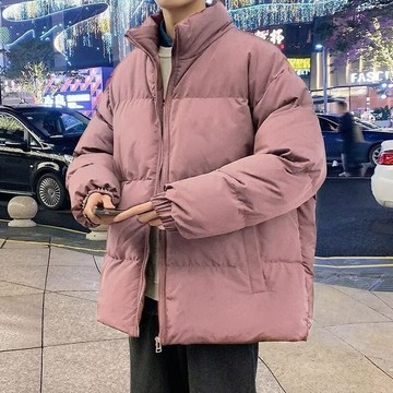台灣出貨 高品質羽绒棉服 潮流 轻薄棉衣 2025新款加厚大码 保暖 面包服外套 防風外套 冬季外套 保暖外套  I7Z