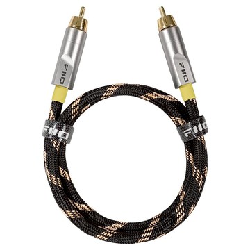 FIIO 飛傲 數位同軸 RCA 音源對錄線 80cm  LR-RCA5M  1條