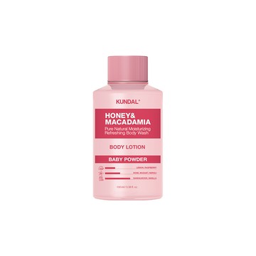 KUNDAL Honey & Macadamia Natural Body Lotion 100ml [3 Fragrance Options]
