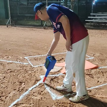 jls棒壘球場 電動劃線機 劃線器 劃線筒 補線器