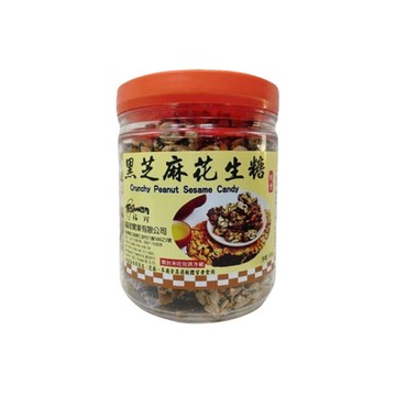 花生糖 【亞源泉】古早味黑芝麻花生糖 300g/罐 4罐組