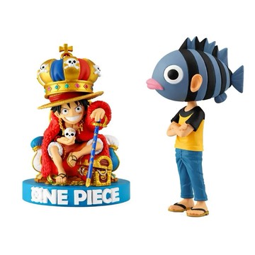 🔥鹿本🔥有貨！全新 日版 景品 ONE PIECE BASE SHOP限定 WCF 王座魯夫 尾田榮一郎 公仔 模型