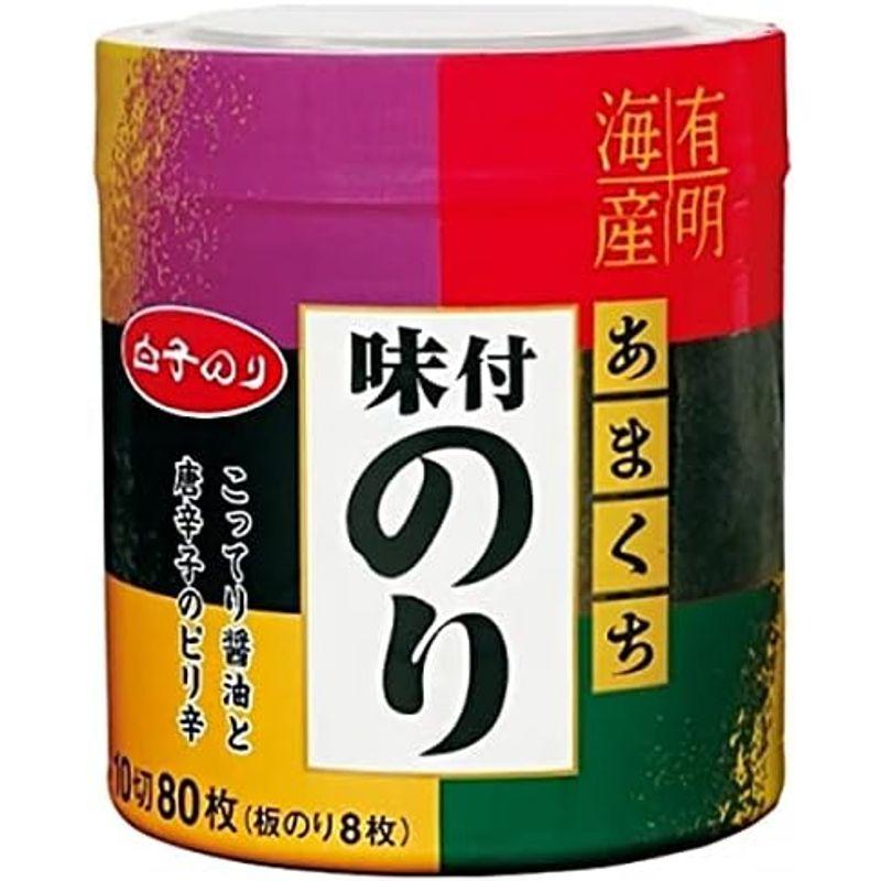 2ケースセット白子のり 甘口 味付のり 卓上 10切80枚×12個入×(2ケース)