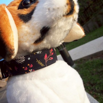 夜空繽紛花園款 犬用項圈