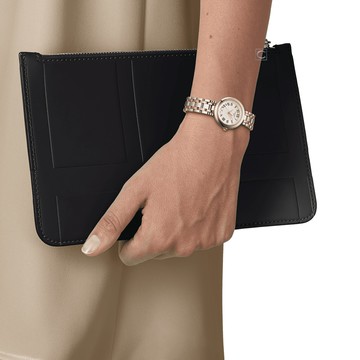 TISSOT 天梭 Bellissima系列(T1260102201301)浪漫邂逅羅馬時尚腕錶/雙色