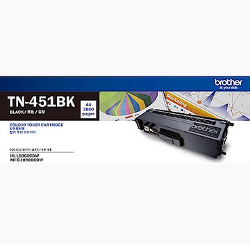Brother TN-451BK 原廠黑色碳粉匣