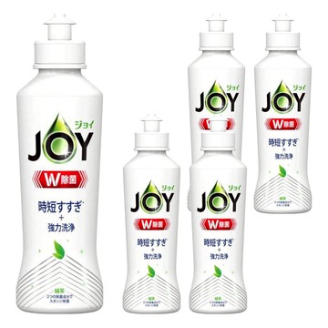 P&G JOY 縮時漂洗+強力洗淨洗碗精 綠茶 170ML  5瓶