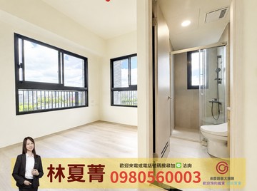 大熊JIA55｜大兩房雙衛浴開窗B1平車全新交屋｜台中市北屯區德和二街