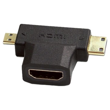 i-gota 愛購它 三合一影音轉接頭 4K 超細緻 MICRO HDMI to MINI HDMI  GAP-012  1個