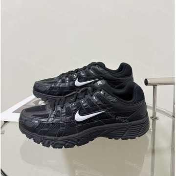 S.G NIKE P-6000 休閒鞋 黑白 HF1052-010 透氣 網布 舒適 緩震 復古 慢跑鞋 運動鞋 男女鞋
