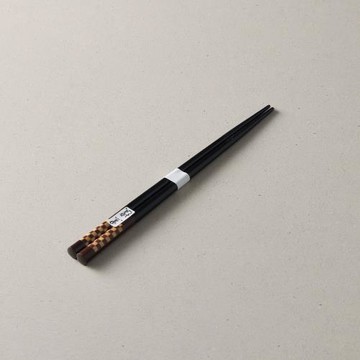 有種創意 - 日本川上 - 寄木黑檀木筷-中(20.5cm)