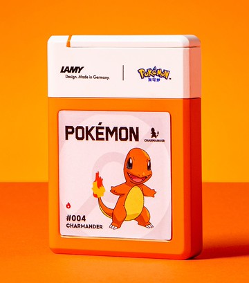 LAMY X POKÉMON / 卡式墨水管黑色 / 聯名限量-小火龍