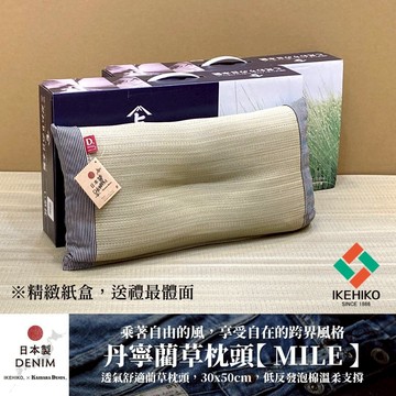 下殺1654 IKEHIKO日本池彥 藺草枕頭【Mile】/除臭枕頭/臥室用品/天然藺草 26Jan003