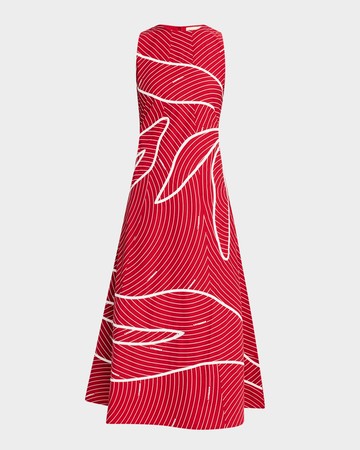 Rosie Sleeveless Striped Cotton Midi Dress