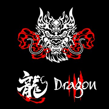 反光屋FKW 龍焰 龍 車貼 反光貼紙 防水耐曬 轉印貼紙 1份包含3種圖款 機車貼紙 汽車貼紙 DRG DRGBT