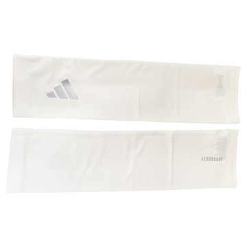 adidas 愛迪達 吸濕排汗壓縮袖套  白色  L/XL  1個