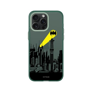 iPhone 15 Pro Max Clear 憂墨綠 - Batman 蝙蝠俠 - 哥譚市