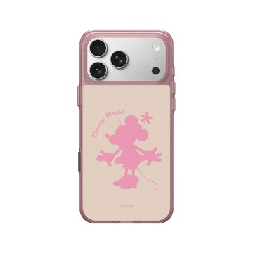 iPhone 17 Pro Max Clear (相機按鈕) 晶醺玫 - 迪士尼-米奇 Mickey - 米妮 - 剪影版