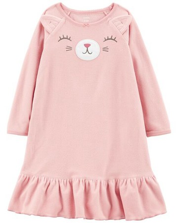 Kid Cat Fleece Nightgown