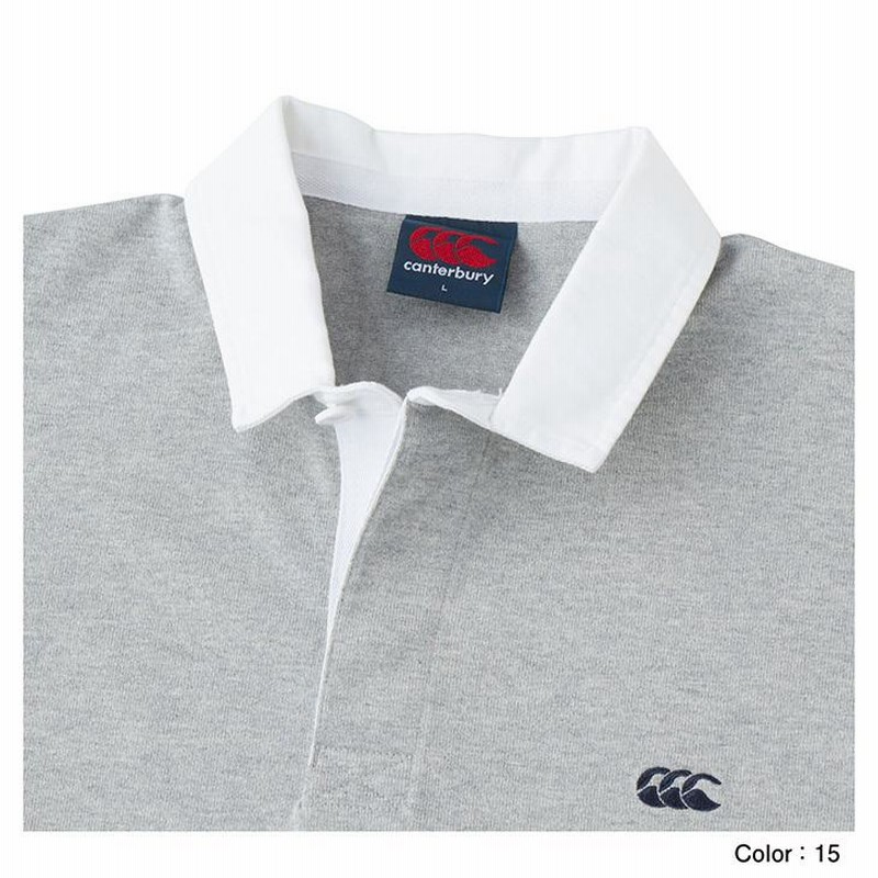 美品 canterbury 半袖 ラガーシャツ サイズL クレイジーパターン