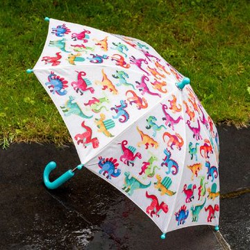 《Rex LONDON》Push up兒童雨傘-小恐龍-- 兒童傘 雨具