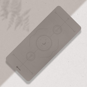 加寬80cm 厚5mm PU天然橡膠瑜珈墊 (贈背帶)