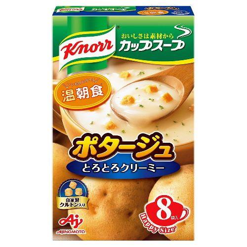 味の素 クノール カップスープ ポタージュ 8袋 ×6 メーカー直送