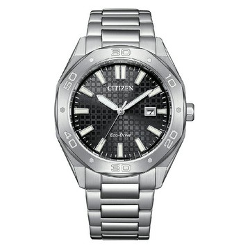 CITIZEN 星辰 Gents系列 BM7630-80E 八角形格紋錶盤男士腕錶 黑面 41.0mm｜樂天全館特惠中★指定刷卡回饋10%
