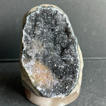 #難得一見# 天然雙色 彩晶小擺件Natural crystal