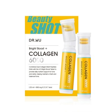 DR.WU達爾膚亮妍雙膠原胜肽SHOT（亮妍雙膠原飲）X 7PCS/盒