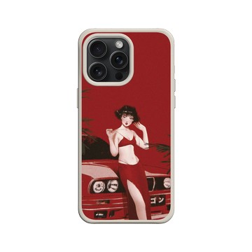 iPhone 15 Pro Max SolidX 貝殼灰 - Janice Sung - Garnet 石榴石